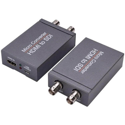 1080P Full HD HDMI to Dual SDI Output Converter for Displays - compact HDMI to dual BNC SDI video converter unit