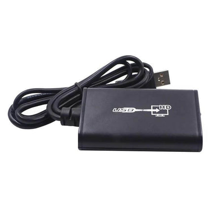 USB 2.0 to HDMI Converter for Connecting Computers to HD Displays - black USB-to-HDMI adapter for mirroring or extending screens