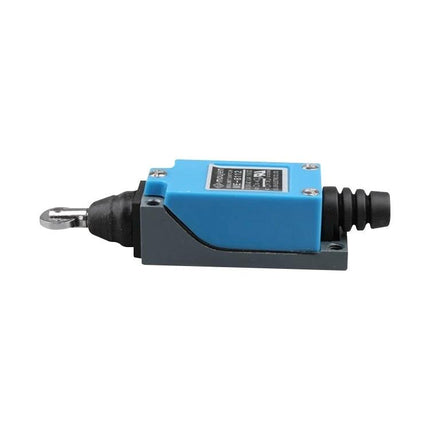 Mini Limit Switch with Roller Plunger for Automation Control - blue compact roller plunger switch for conveyor and robotic position detection