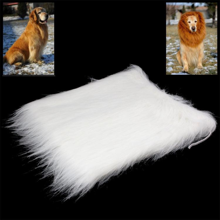 Majestic Lion Mane Wig for Large Dogs and Cats - Festival Costume Accessory