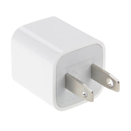 A USB Charger for Daily Device Powering at Home and Travel - compact white wall USB charger for smartphone and tablet