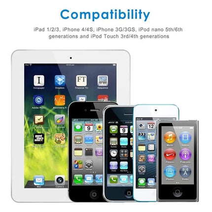 Keep your iPhone charged during everyday routines with this cable - flexible double-sided charging for older iPhone and iPad