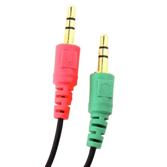 3.5mm Stereo Splitter Cable 17cm Male-To-Female Adapter | Syndmart