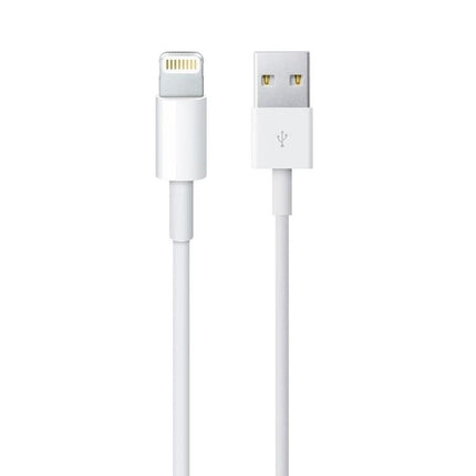Essential USB Cable for Everyday Device Charging and Syncing - white 8-pin USB to Lightning cable for fast charging and syncing on desk or commute