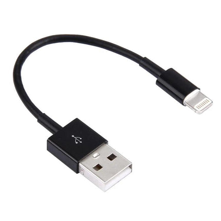 Compact USB Cable for Everyday Device Charging and Syncing - 13cm portable USB to Lightning cable for quick charging and data transfer