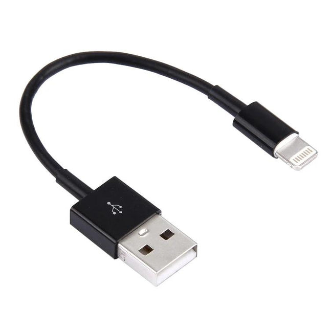 Compact USB Cable for Everyday Device Charging and Syncing - 13cm portable USB to Lightning cable for quick charging and data transfer