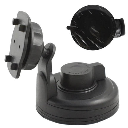 Phone Holder Bracket for 4.5-6.3 Inch Phones, Everyday Use - flexible black suction mount for desk, kitchen, or nightstand viewing
