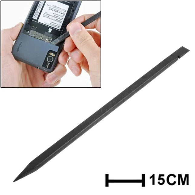 Plastic Spudger Pry Tool for Electronics Disassembly and Repair - black nylon 15cm pry tool used to open smartphone and tablet cases
