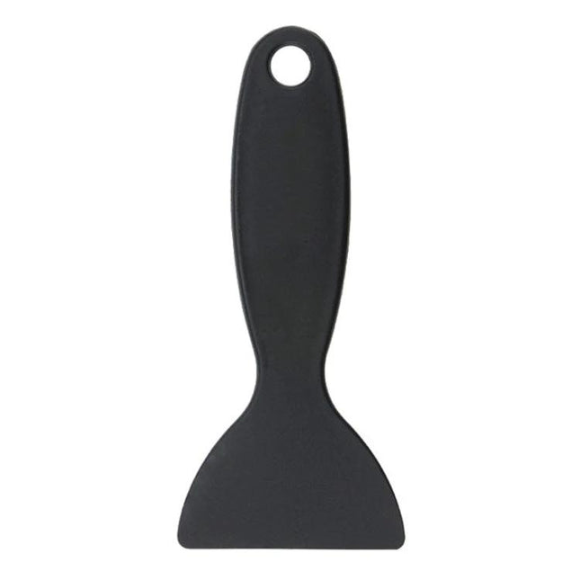 Plastic Scraper Tool for Phone and Tablet Screen Protectors - black plastic squeegee for bubble-free screen protector installation