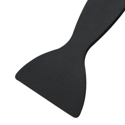 Plastic Scraper Tool for Phone and Tablet Screen Protectors - black plastic applicator for bubble-free screen protector installation
