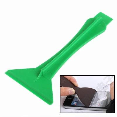 High-Quality Screen Removal Tool for Phone and Tablet Repair — green plastic pry tool for removing phone and tablet screens