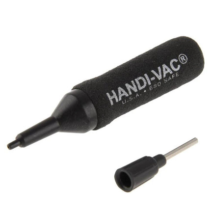 Vacuum Suction Pen for Anti-Static Component Handling - black Handi-Vac tool with replacement tip for picking ICs and resistors