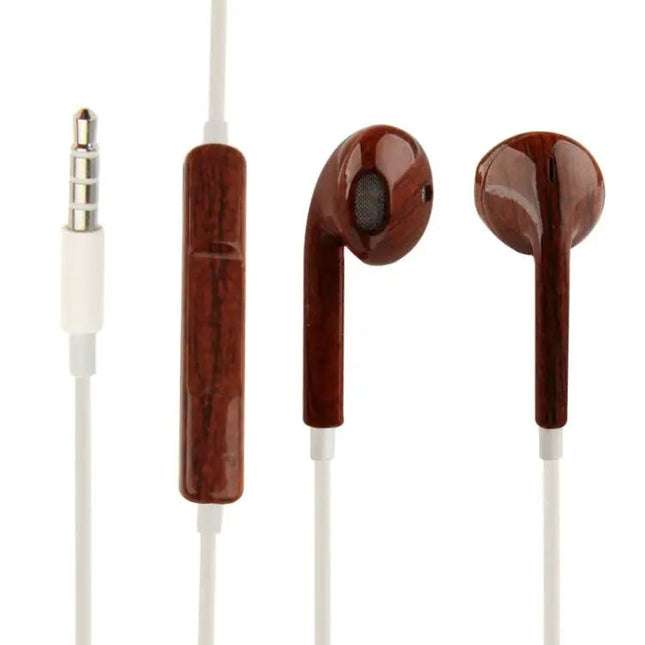 Wired Earbuds With Mic And Remote Deep Bass Random Color | Syndmart