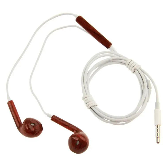 Wired Earbuds With Mic And Remote Deep Bass Random Color | Syndmart