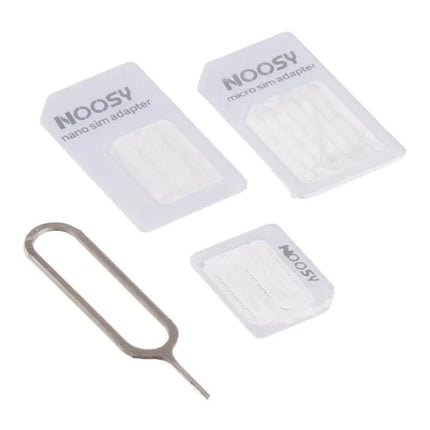 4-in-1 SIM Adapter Kit for Versatile Mobile Use with nano and micro adapters and SIM ejector tool