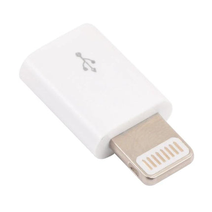 Adapter for Connecting Devices During Daily Travels - white 8Pin lightning plug for charging and data transfer on commute