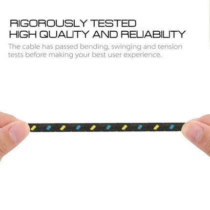 Nylon USB Cable for Everyday iPhone and iPad Charging