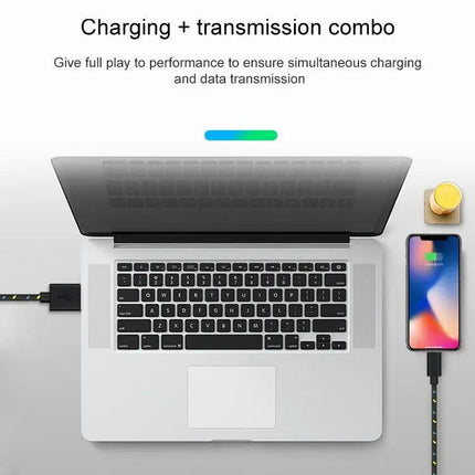 Nylon USB Cable for Everyday iPhone and iPad Charging