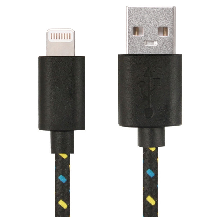 3m Nylon Netting Style USB Data Transfer Charging Cable for iPhone, iPad 