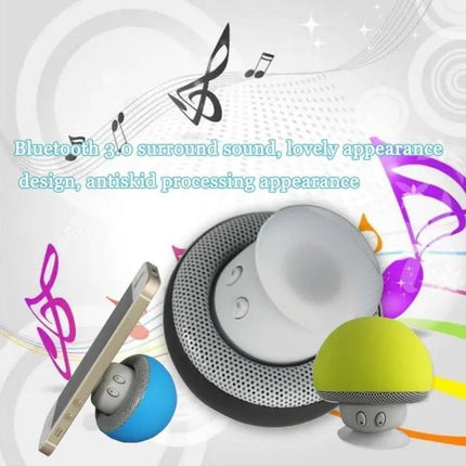 Mushroom Bluetooth Speaker Compact For Commute