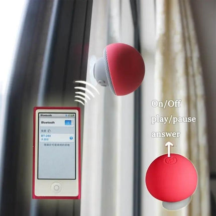 Mushroom Bluetooth Speaker Compact For Commute