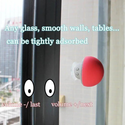 Mushroom Bluetooth Speaker Compact For Commute