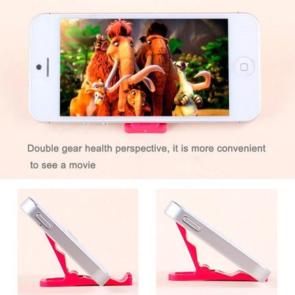 Compact Mini Universal Phone Holder for All Smartphones, 200-Piece Pack - pink mini foldable stand holding smartphone for hands-free video calls and navigation