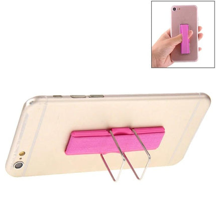 Universal Foldable Phone Stand with Finger Grip for Easy Holding - pink 2-in-1 phone grip and kickstand for hands-free video and secure one-handed use