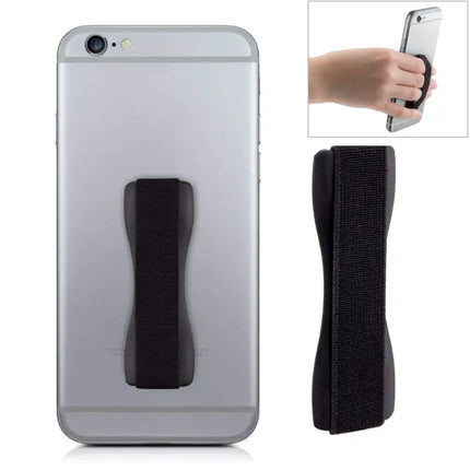 GripMate Finger Grip Holder Elastic One-Handed Black