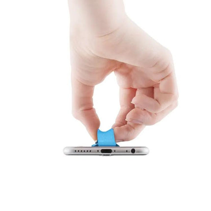 Universal Finger Grip Holder for One-Handed Smartphone Use