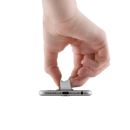 Universal Finger Grip Holder for One-Handed Smartphone Use