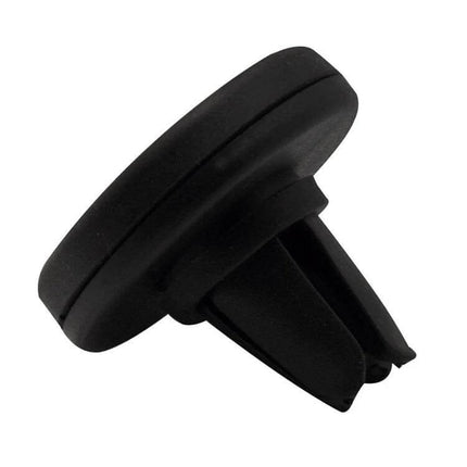 Air Vent Mount Clip For Smartphones Universal Car Phone Holder - black rubber-grip magnetic vent clip for hands-free phone mounting