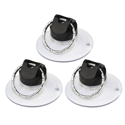 Jakemy Universal Suction Cup for Opening Device Screens - clear suction cups with metal rings for smartphone and tablet screen removal