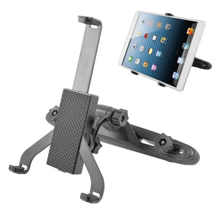 Back Seat Tablet Holder For 7 To 10 Inch Tablets In Car - adjustable car headrest mount for iPad and 7–10 inch tablets, secure clamp for rear passengers