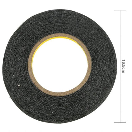 Double Sided Adhesive Tape for iPad Touch Repair, 6mm Width - black roll of double-sided tape for precise iPad touch screen assembly