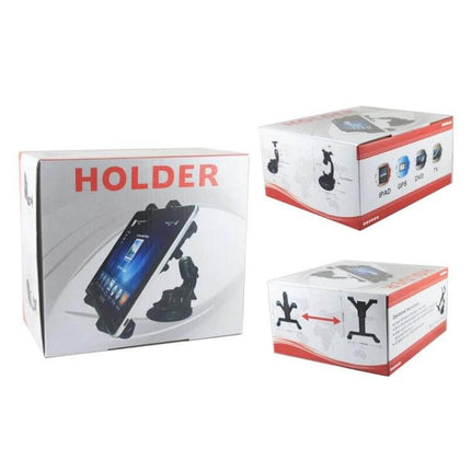 Tablet Car Mount Holder For iPad And Galaxy Tab Windshield Mount - adjustable suction windshield tablet holder for in-car navigation and media