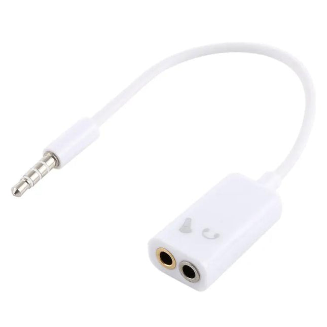 3.5mm Headset Microphone and Headphone Splitter Cable | Syndmart