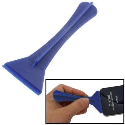 Plastic Spudger Prying Tool for Phone and Tablet Repair - blue non-conductive plastic pry tool for opening device casings and removing screens