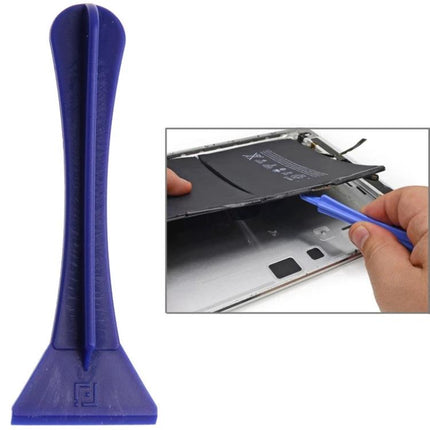 Plastic Spudger Prying Tool for Phone and Tablet Repair - blue non-conductive prying tool used to remove phone battery and open tablet casing