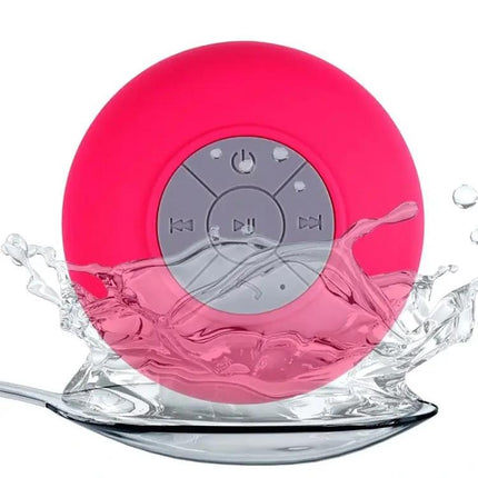 Waterproof Bluetooth Shower Speaker With Suction Clip