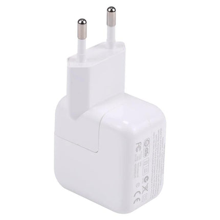 Versatile EU Plug USB Charger for Travel and Daily Use, compact white EU wall USB charger for phone and tablet