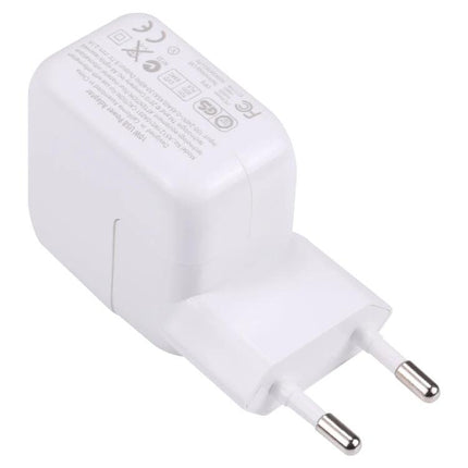Versatile EU Plug USB Charger for Travel and Daily Use - compact white travel USB wall adapter for phone and tablet charging