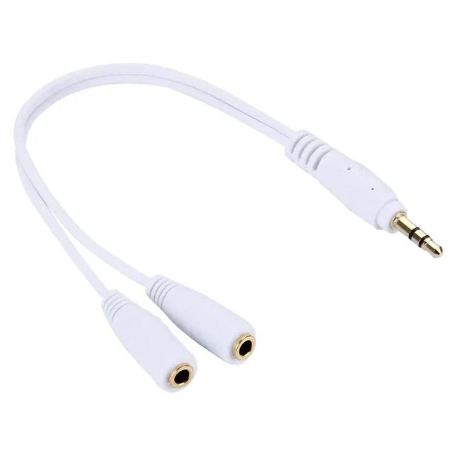 3.5mm Headphone Splitter Adapter Gold Plated 2-Way | Syndmart