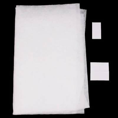 45x60cm Kitchen Exhaust Fan Filter for Grease and Smoke white unwoven cloth panel capturing grease smoke and dust for 45 x 60 cm hoods