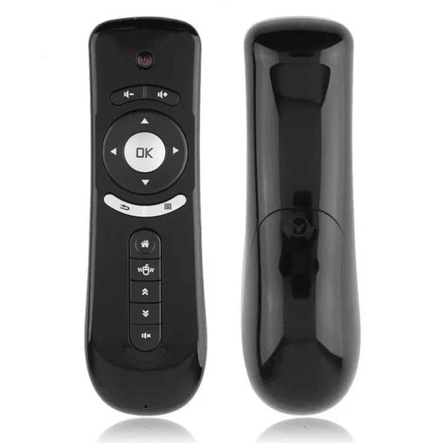 T2 Wireless Air Mouse for Desktop and Laptop Navigation - black gesture air mouse with gyro MEMS, media and presentation remote