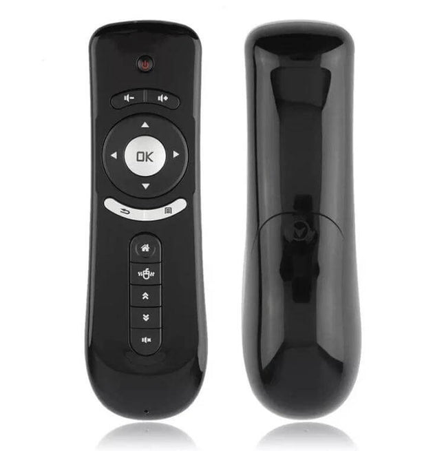 T2 Wireless Air Mouse for Desktop and Laptop Navigation - black gesture air mouse with gyro MEMS, media and presentation remote