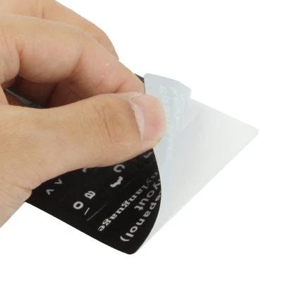 Spanish Keyboard Layout Stickers for Laptops and Desktops applied to black keyboard key showing Spanish characters and accents
