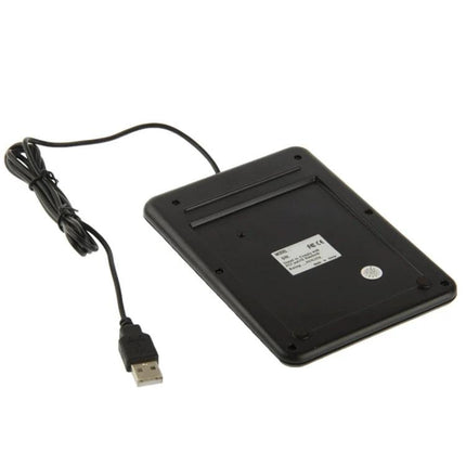 Compact USB Numeric Keypad for Notebooks with 19 Keys — black wired numeric keypad with USB cable for laptops, slim portable 19-key design