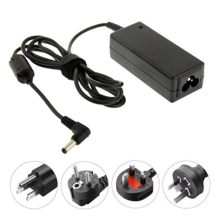 Portable Replacement AC Power Adapter for Sony Laptops – compact universal 100-240V travel charger with multiple international plug options