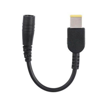 Power Converter Cable for Lenovo ThinkPad X1 Carbon, 5.5mm Connector - black short adapter cable for travel and replacement